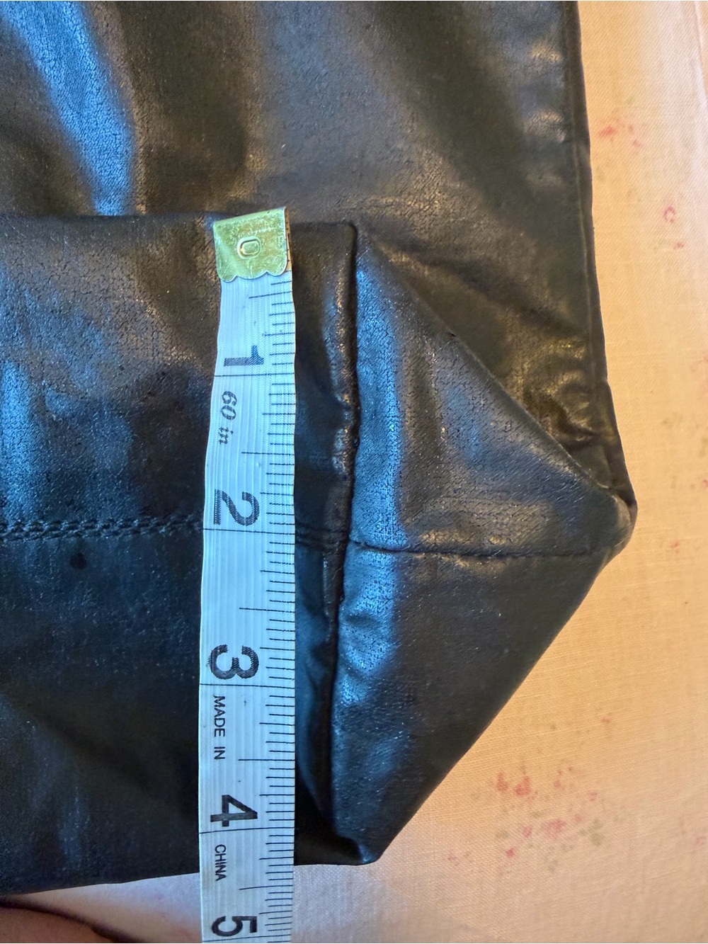 Chanel Black coated canvas shoulder Tote Bag , vintage - Picture 8 of 14